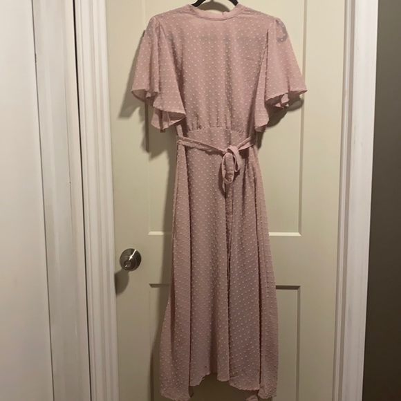 Mock neck long dress - Picture 1 of 4